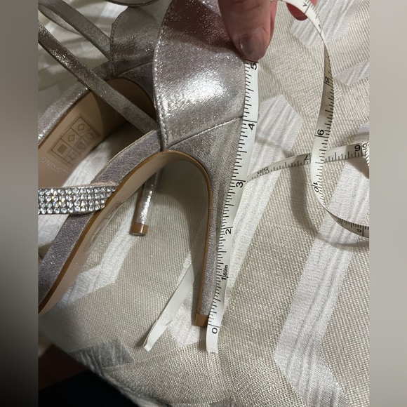 CALL IT SPRING Silver Rhinestone stiletto jewels Sandals - Picture 6 of 6